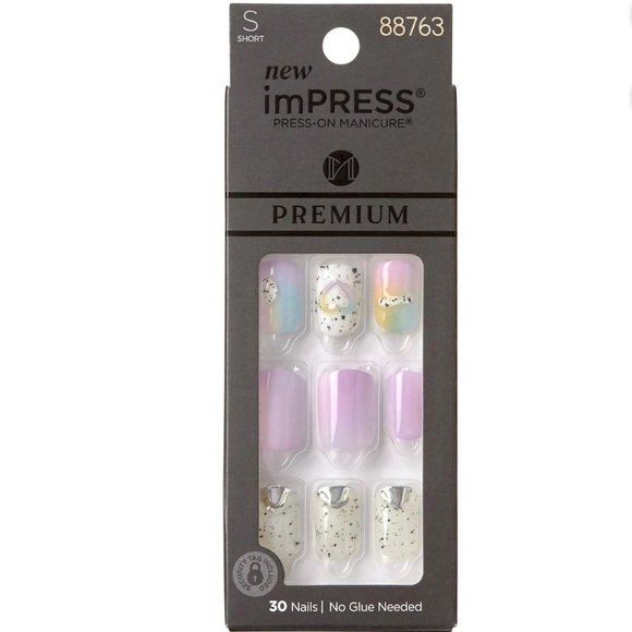 Bundle of 3 Full Sets of Impress Premium Press-on Nail Manicure Kits - Picture 4 of 13